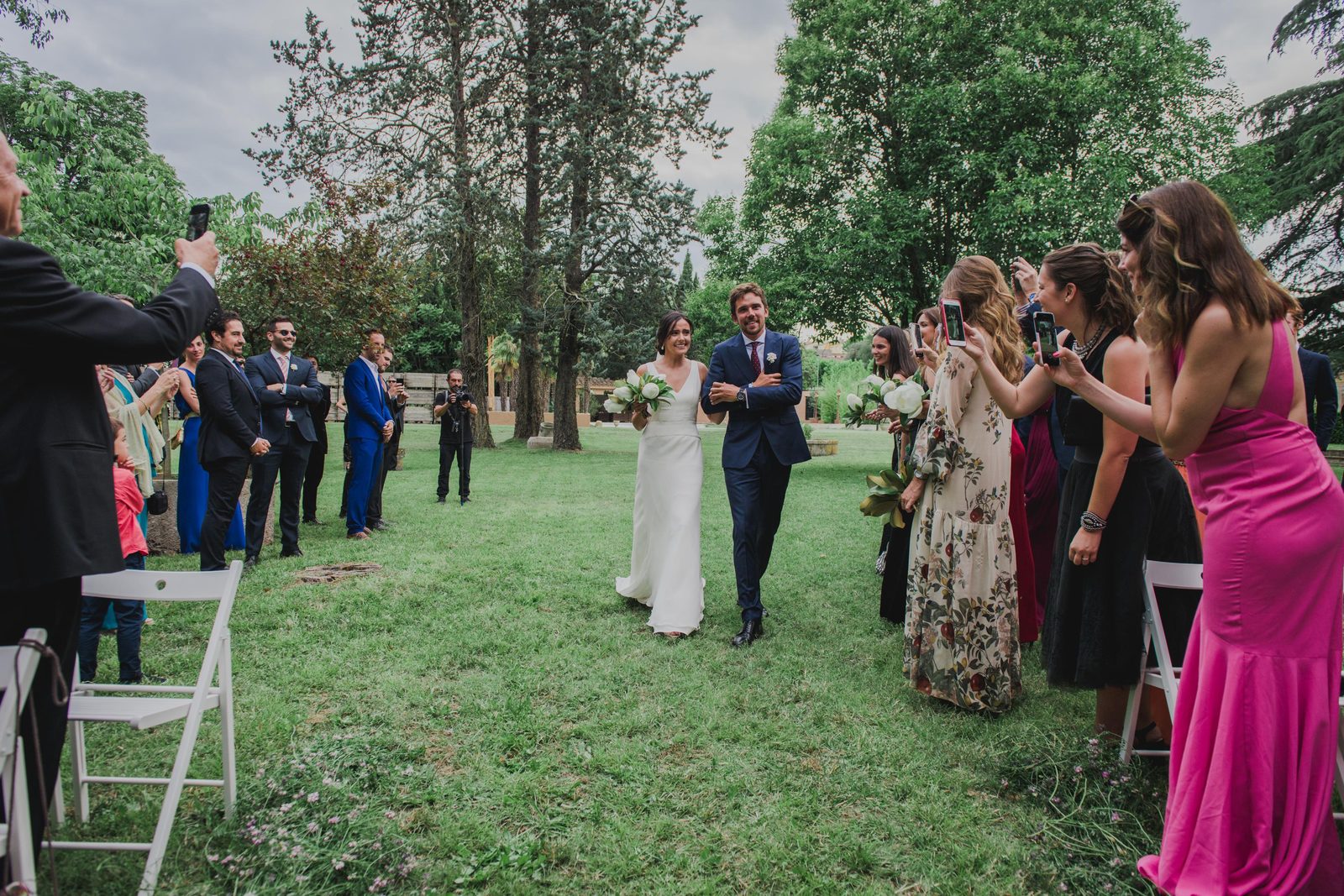 Boda en Castell de Caramany, Girona, fotografiada por Cristina Perea